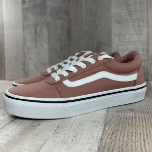 Vans Ward Little Kids' Girls Sneaker Skate Shoes Canvas Night Rose Pink Size 3