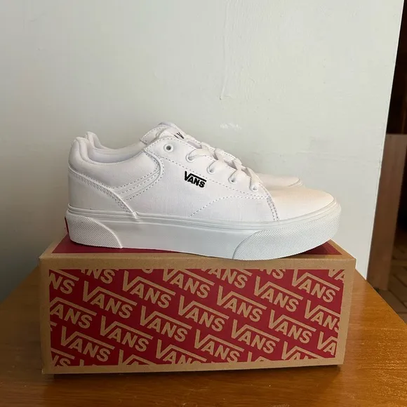 Vans White Sneakers