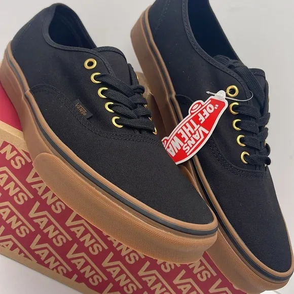 Vans WMNS Black Canvas Sneakers AuthenticBlack/RubberVN000TSVBXH
