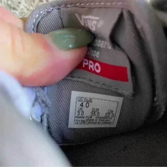 Vans x Chima Ferguson Collection Pro Skateboarding Shoes Sneakers Gray Suede: 4