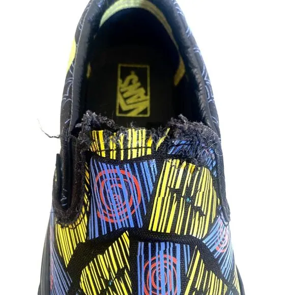 VANS X Disney Slip On Classic Nightmare Christmas Oogie Boogie Shoes 4.0 5.5 Glo
