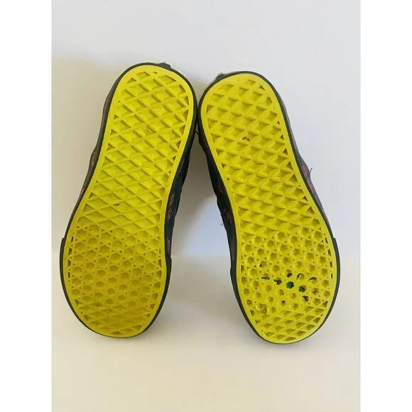 VANS X Disney Slip On Classic Nightmare Christmas Oogie Boogie Shoes 4.0 5.5 Glo