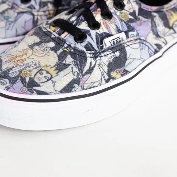 Vans x Disney Villains Authentic Shoes | Women’s Size 6 / Men’s 4.5