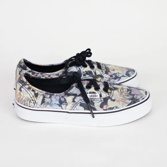 Vans x Disney Villains Authentic Shoes | Women’s Size 6 / Men’s 4.5