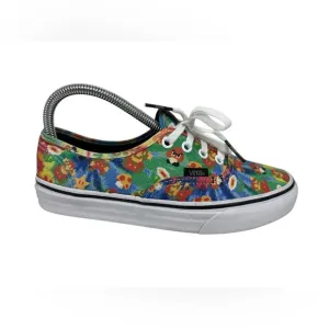 VANS x Nintendo Super Mario Bros Sneakers Mens US 6 Womens 7.5 Low Shoes Casual