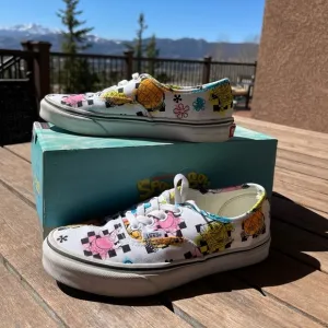 Vans x Spongebob Authentic Airbrush Sneakers Limited Edition