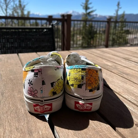 Vans x Spongebob Authentic Airbrush Sneakers Limited Edition