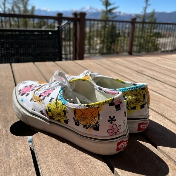 Vans x Spongebob Authentic Airbrush Sneakers Limited Edition