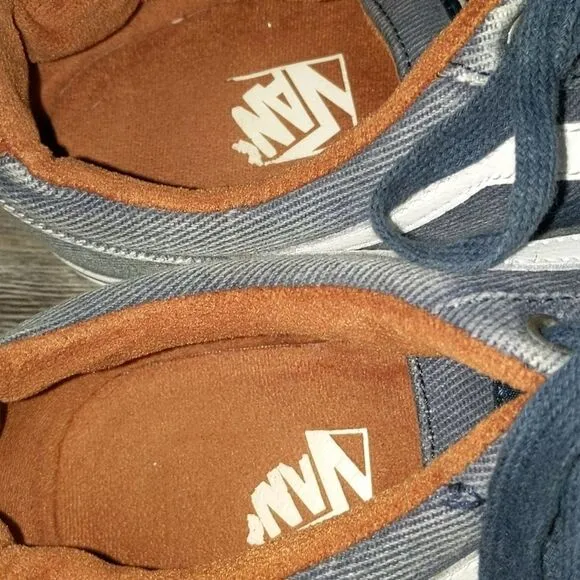 Vans Men's Denim sneakers shoes Sz 8.5