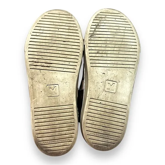 VEJA Kids Girls Esplar Mid Leather Petale Shoes ChromeFree Geather Bronze Size 4