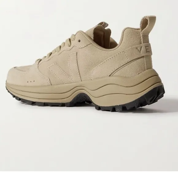 Veja Men's Tan Suede Sneakers
