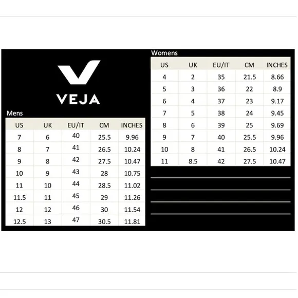 Veja Women's Black Campo Leather Sneakers Shoes