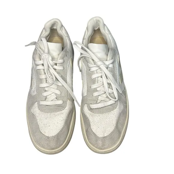 Veja womens v-10 B-MESH WHITE lace up sneaker size 10 Tenniscore natural Pierre