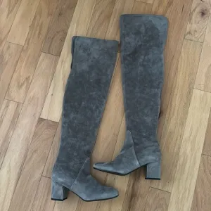 Vero Cuoio | Gray | over-the-knee suede boots |  size 6/36.5| Barney’s New York