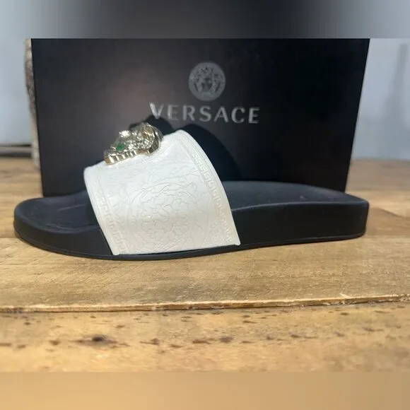 Versace Rubber Pool Slides