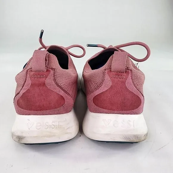 Vessi Everyday Move 2.0 Sneakers US 7 Pink Mesh Athletic Comfort Shoes