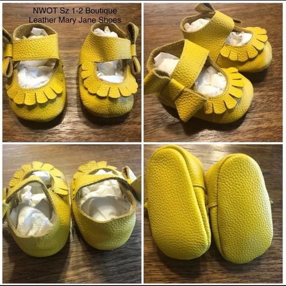 VGUC 6-12 m Matilda Jane Dress, NWOT Sz 1-2 Leather Shoes &amp; EUC Headband Outfit