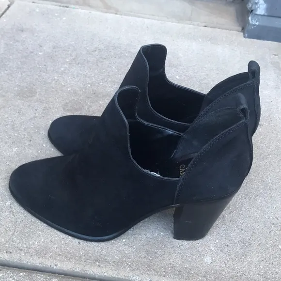 Vince Camuto Black leather shoes Sz 9.5