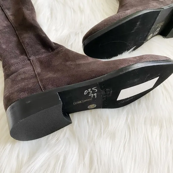 Vince Camuto Over The Knee Hailie Suede Boots