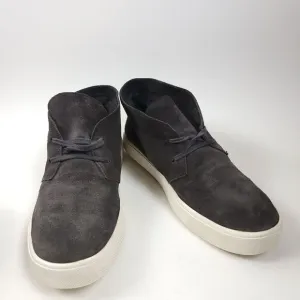 VINCE Chelsea Suede Lace Up leather Sneaker Shoes Size 7 Gary