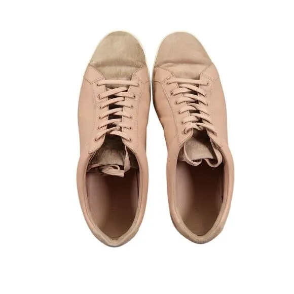 Vince Shoes Womens 8.5 Sneakers Janna Lifestyle Leather Suede Classic Casual Low