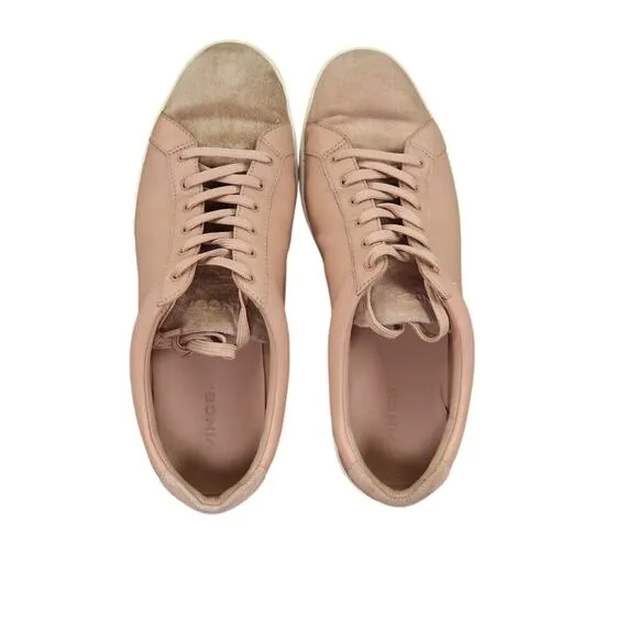 Vince Shoes Womens 8.5 Sneakers Janna Lifestyle Leather Suede Classic Casual Low