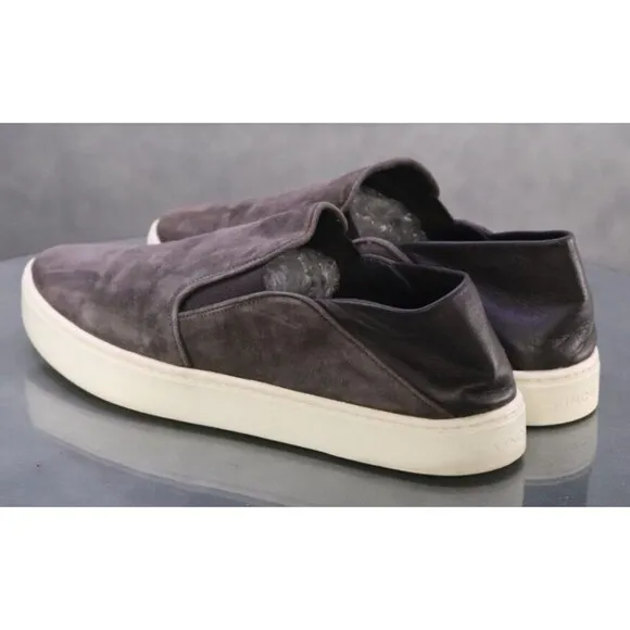 Vince Women's Slip Ons Loafers Pointed Toe Comfort Shoes Size 9.5 Suede Black