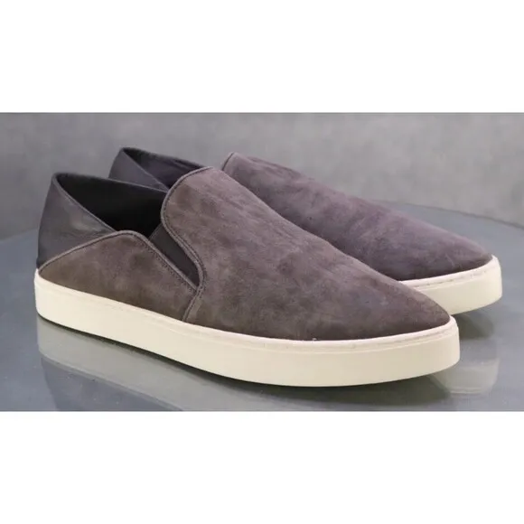 Vince Women's Slip Ons Loafers Pointed Toe Comfort Shoes Size 9.5 Suede Black