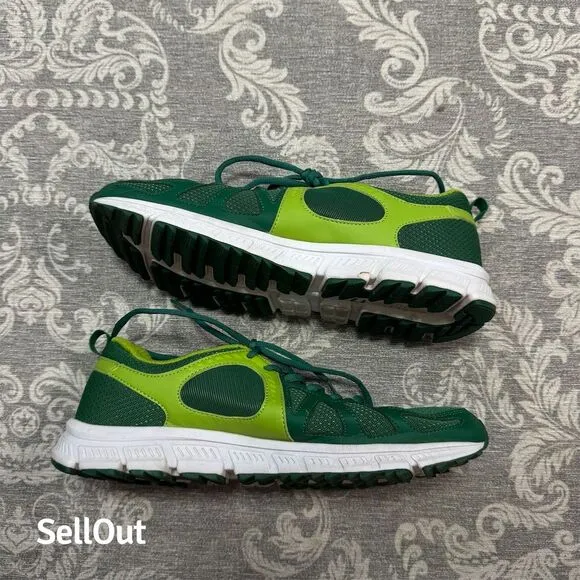 Vintage 361 Degrees Rio 2016 Olympics Volunteer Sneakers Green Standard Sz 45