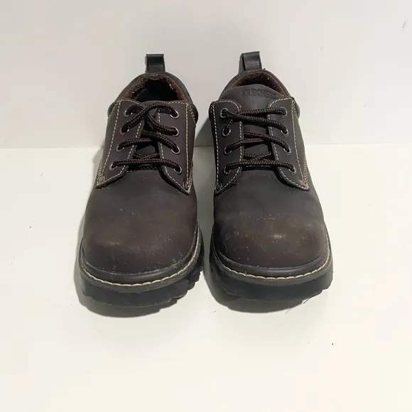 Vintage 90’s Y2K Chunky Skechers Oxford Lace Up Leather Shoes