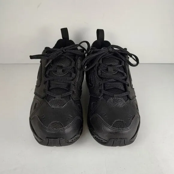 Vintage Deadstock Nike Air Monarch II black streetwear casual shoes mens 8