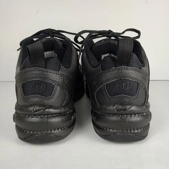 Vintage Deadstock Nike Air Monarch II black streetwear casual shoes mens 8