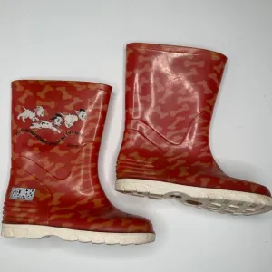 Vintage Disney 101 Dalmatians Made in English Rubber Rain Boots