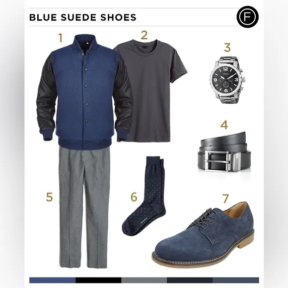 Vintage Foundry suede Oxford