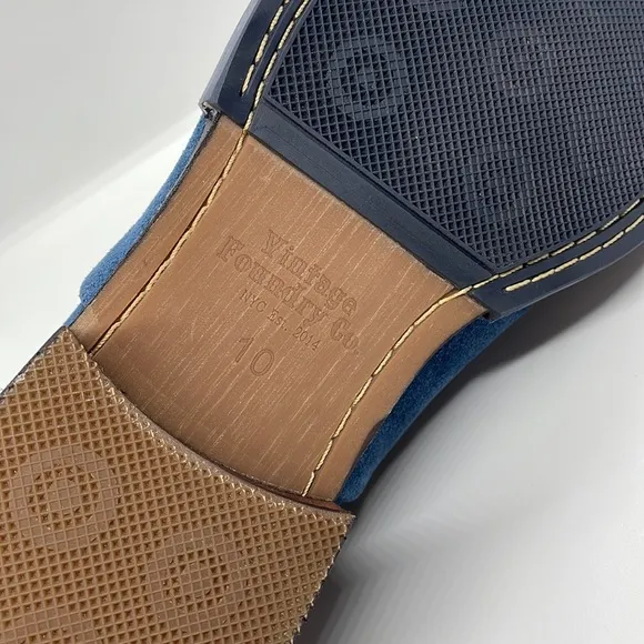 Vintage Foundry suede Oxford