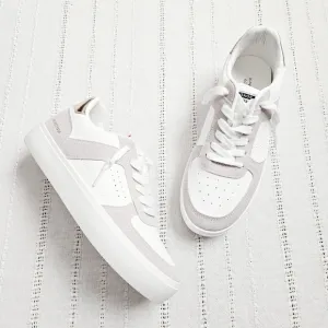 Vintage Havana Perforated Low Top Lace Up Platform Sneakers Shoes Becky Rare 8.5
