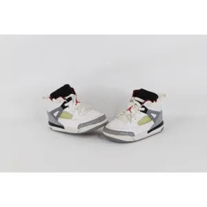 Vintage Nike Jordan Spizike TD Cement Grey Red Shoes Sneakers Child Size 7C