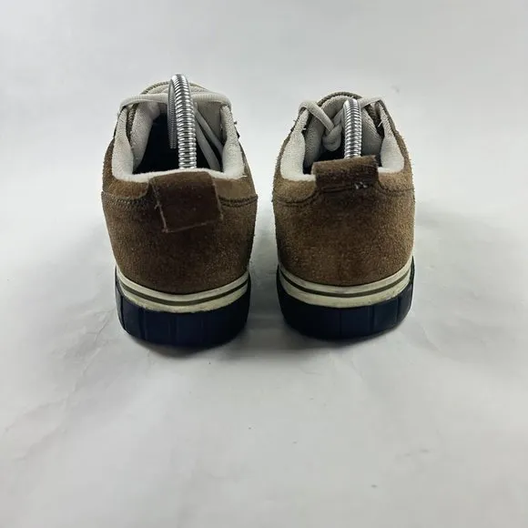Vintage Skechers Shoes M 8 / W 10 Tan Brown Suede Skater Sneaker 90s Y2K