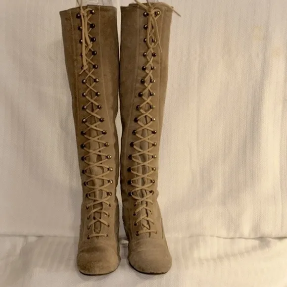 Vintage Suede GoGo Boots