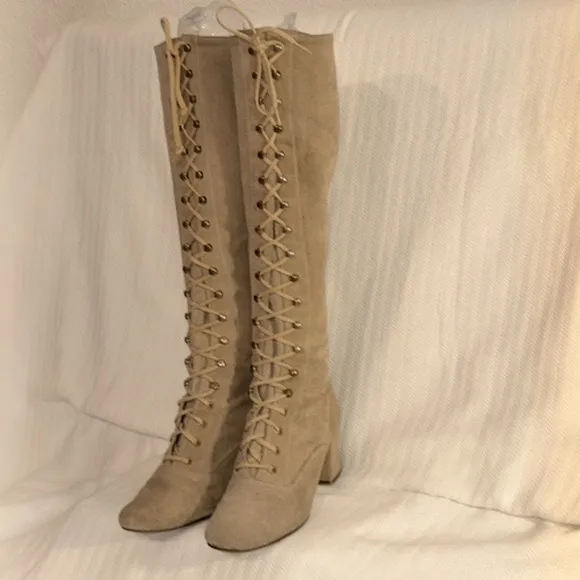 Vintage Suede GoGo Boots