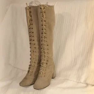 Vintage Suede GoGo Boots