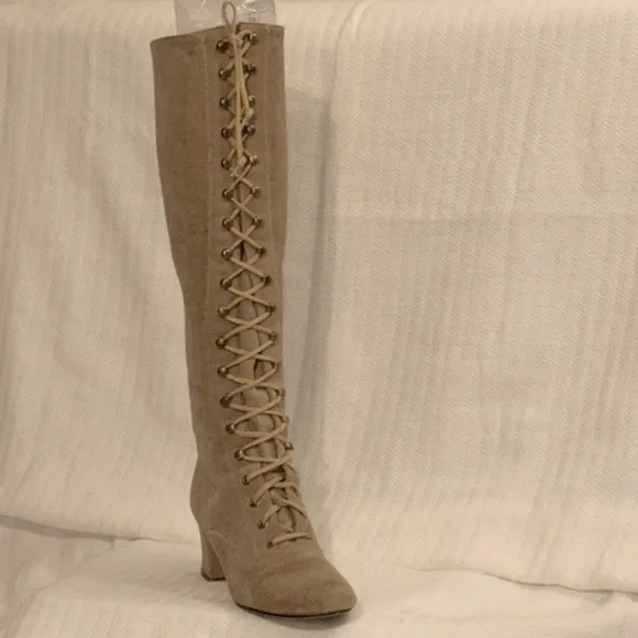 Vintage Suede GoGo Boots