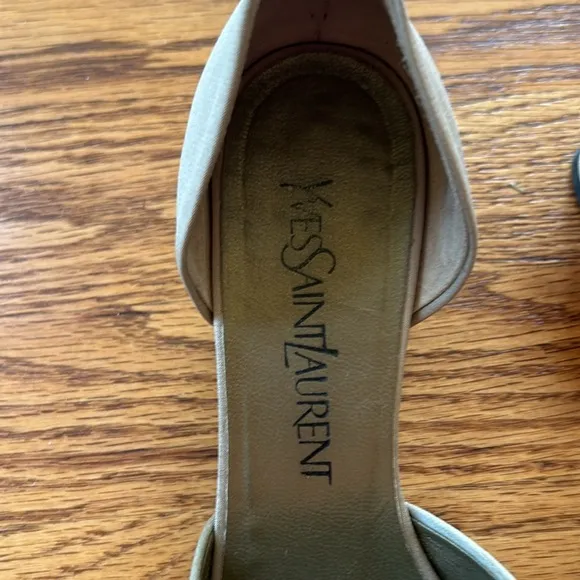 Vintage Yves Saint Laurent heeled shoes Size 6M