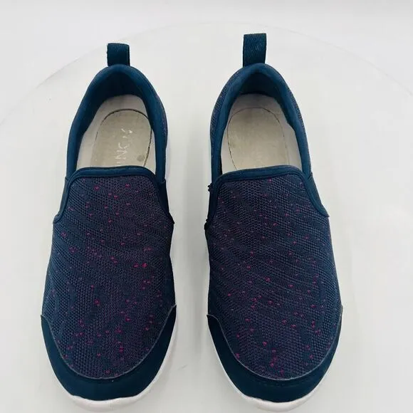 Vionic Sky Roza Women's Slip-on Navy/Pink Sneakers Size 6.5