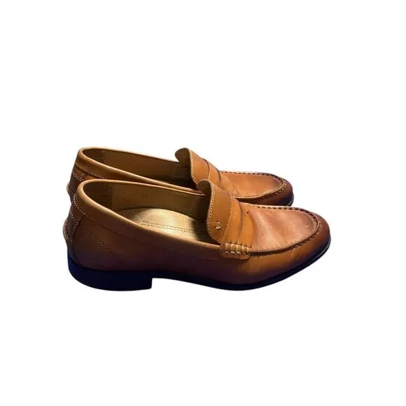 Vionic Men’s Brown Leather Loafers 8.5