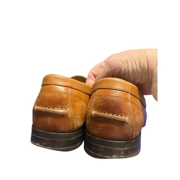 Vionic Men’s Brown Leather Loafers 8.5