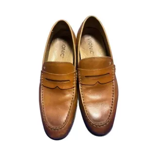 Vionic Men’s Brown Leather Loafers 8.5