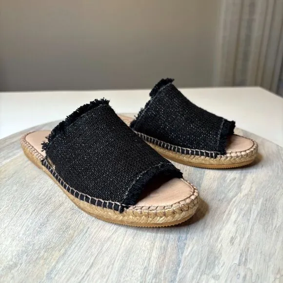 Viscata Barcelona Espadrille Shoes Handmade in Spain Canvas Slip Ons US Size 6‎
