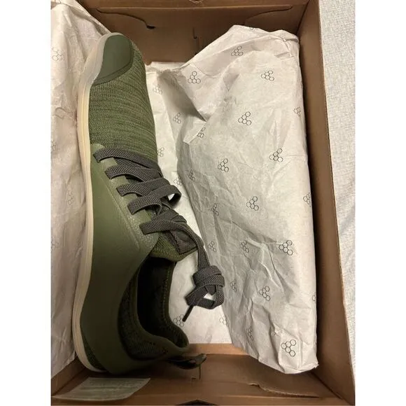 VivoBarefoot size 42 10.5 women’s Kanna L olive mesh synthetic barefoot olive gr