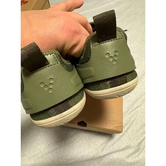 VivoBarefoot size 42 10.5 women’s Kanna L olive mesh synthetic barefoot olive gr